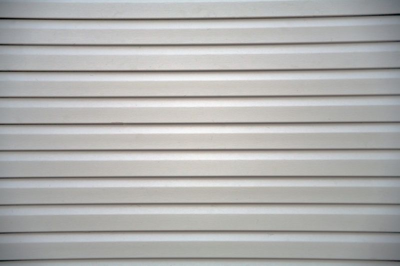 Close-up of Siding Panel Fitting